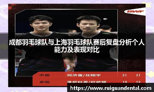 成都羽毛球队与上海羽毛球队赛后复盘分析个人能力及表现对比